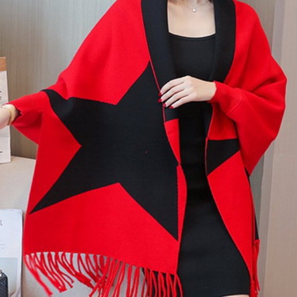 DOUBLE SIDED WRAP RED/BLACK - Picture 9 of 12